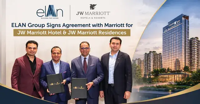 ELAN Signs Agreement with Marriott for JW Hotel and Residences