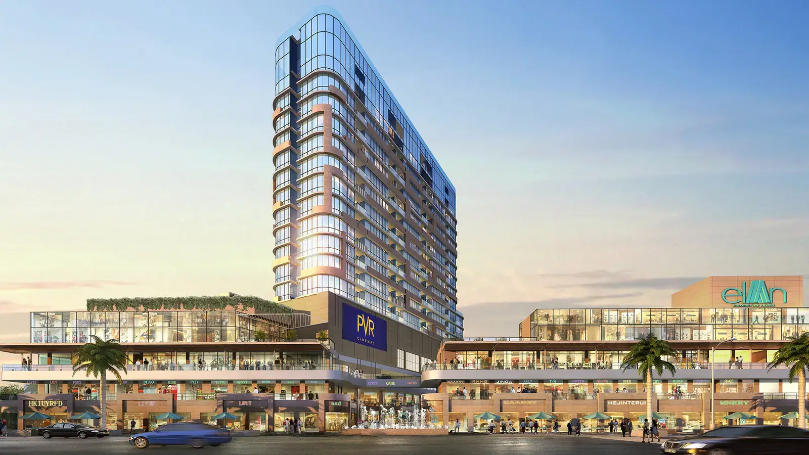 Elan Mercado, Elan Group's first project, on NH-48