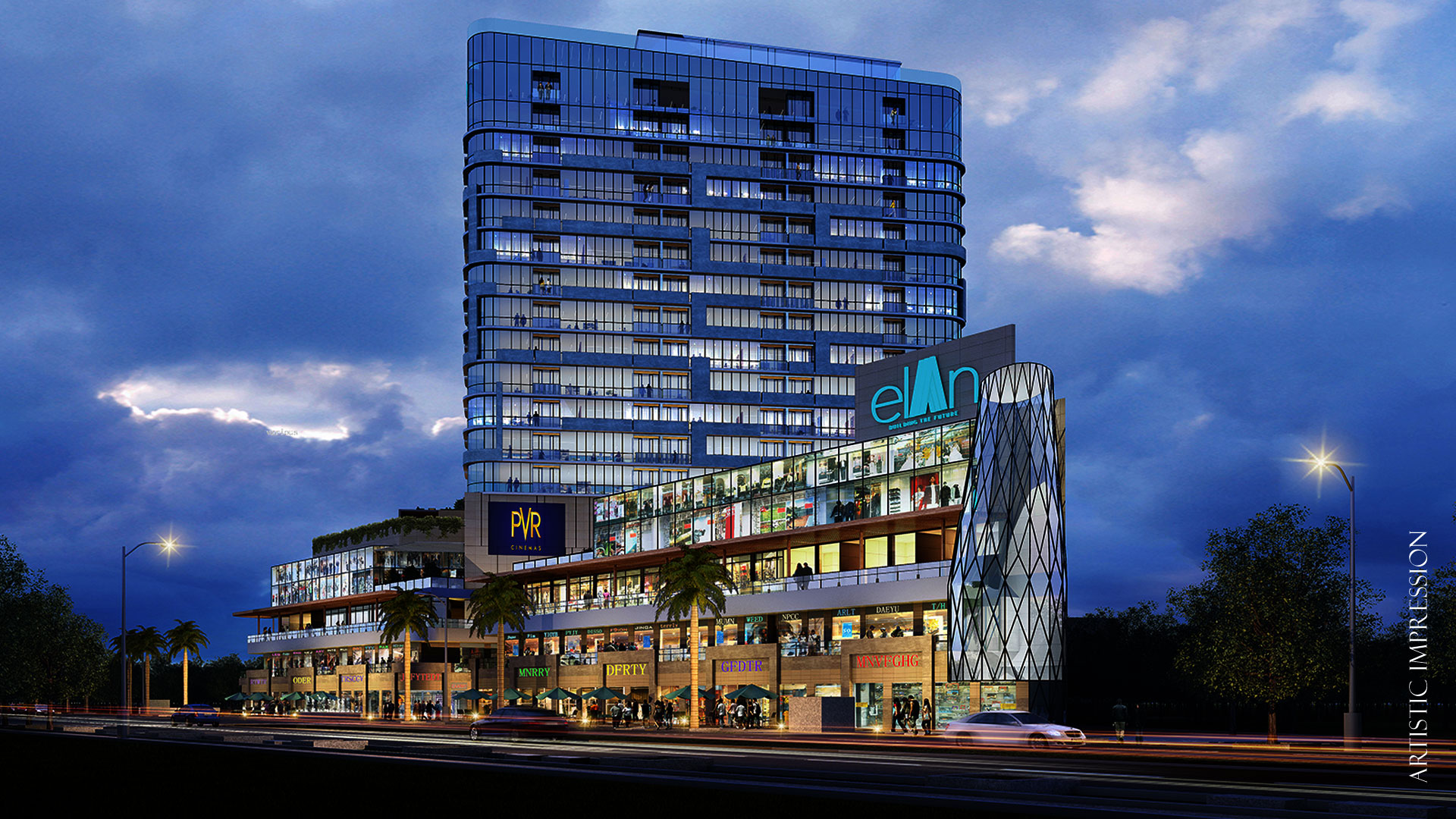 Elan Mercado Sector 80 Commercial Project Banner